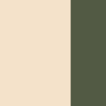 Cream & Olive Suede