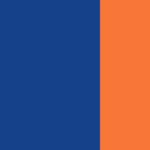 Navy & Orange