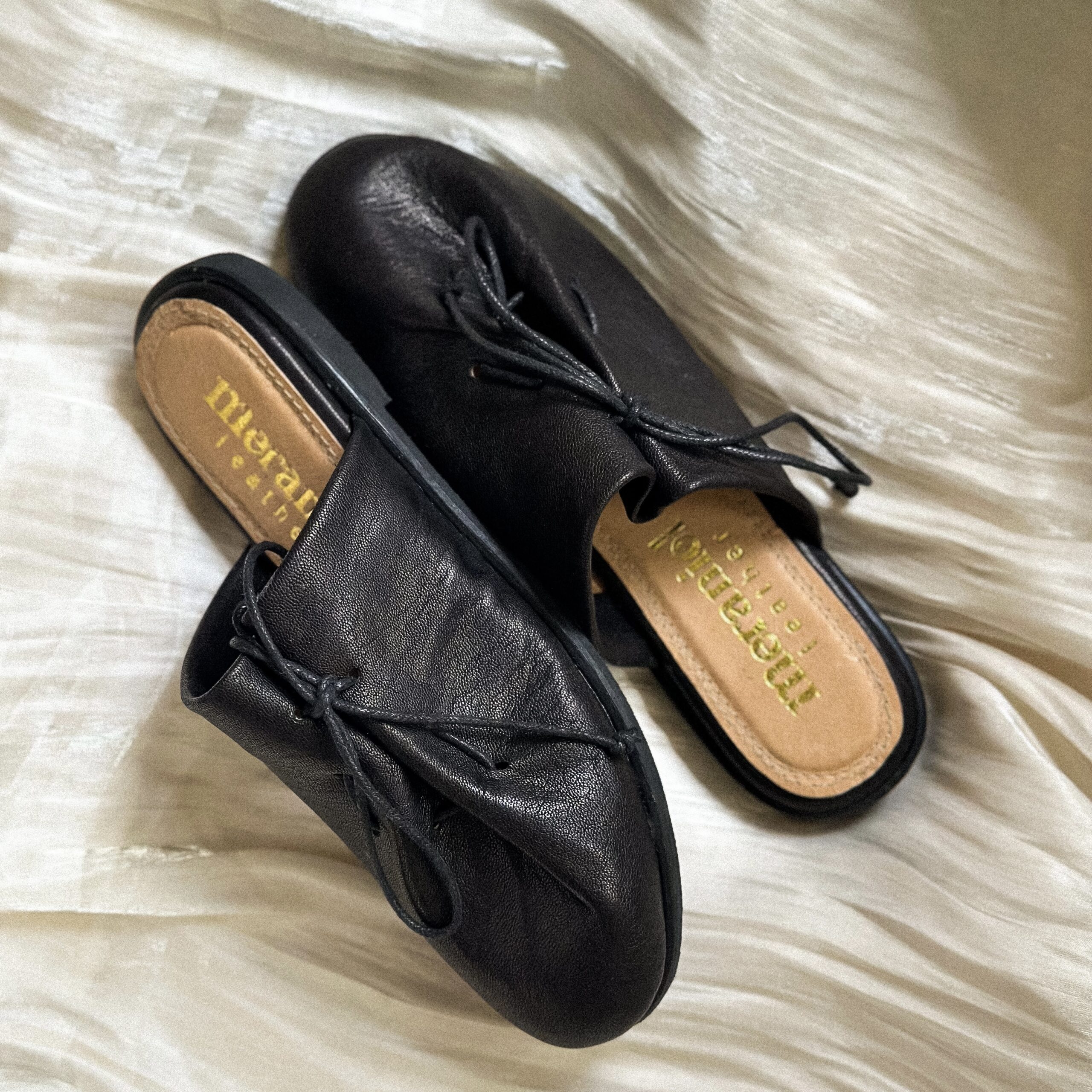 Dakota Tie Mules (PRE-ORDER) - Image 3