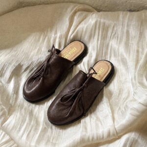 Dakota Tie Mules (PRE-ORDER)