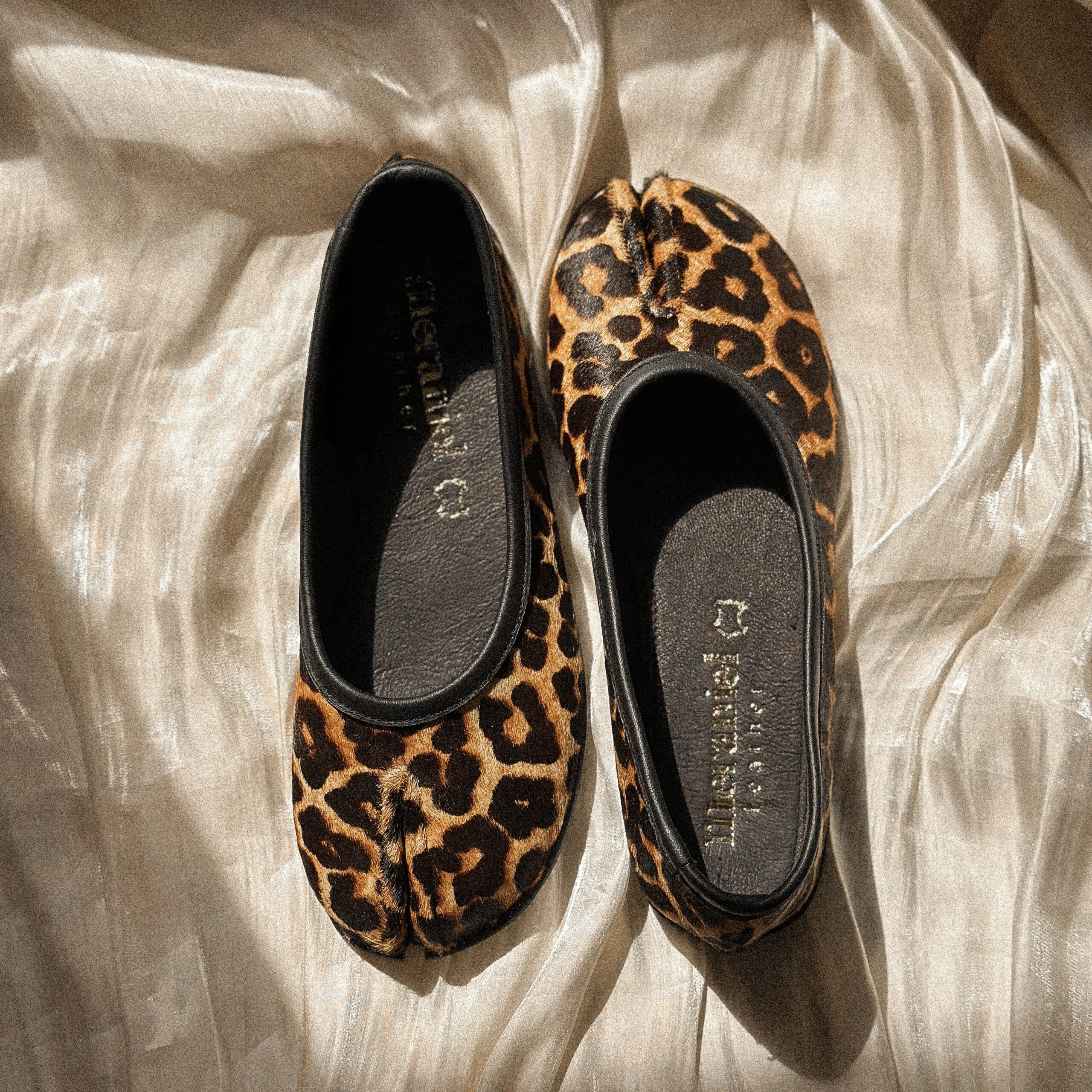 Tabi Ballerines in Leopard - Image 3