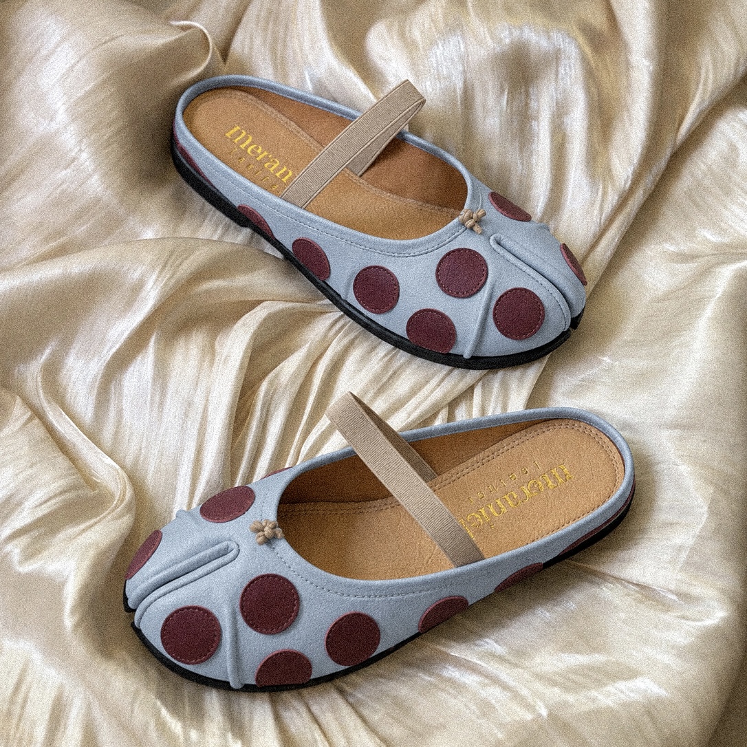 Tabi Olivia Mules Polka (PRE-ORDER)